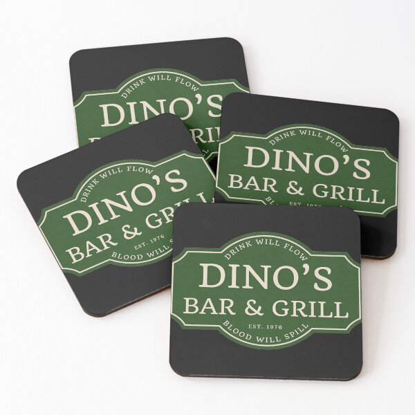 Item preview, DinoS Bar And Grill designed and sold by AlainJourdan.