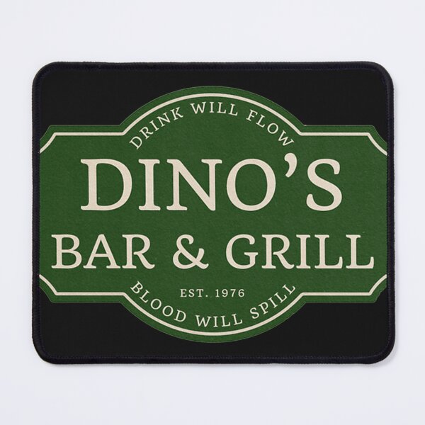 Item preview, DinoS Bar And Grill designed and sold by AlainJourdan.