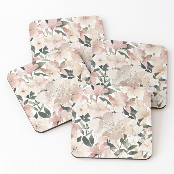 Item preview, Pastel Blossoms and Leaves designed and sold by CoolPixels.