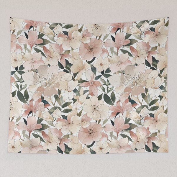 Item preview, Pastel Blossoms and Leaves designed and sold by CoolPixels.