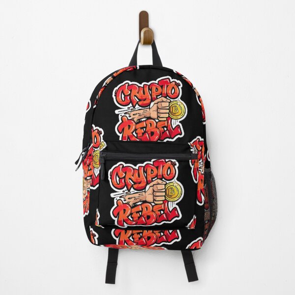 Item preview, Bitcoin Crypto Rebel Streetwear Art designed and sold by RadDeck.