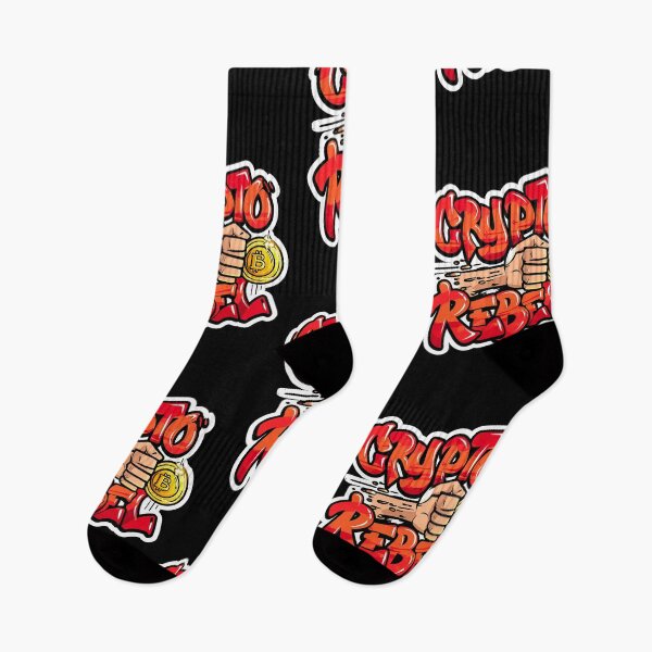 Item preview, Bitcoin Crypto Rebel Streetwear Art designed and sold by RadDeck.