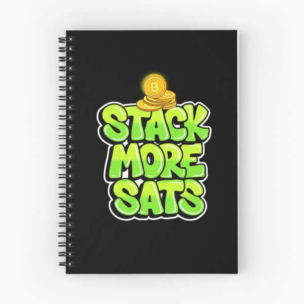 Item preview, Bitcoin Stack More Sats Graffiti Artwork designed and sold by RadDeck.