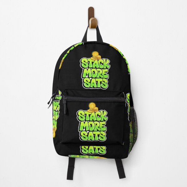Item preview, Bitcoin Stack More Sats Graffiti Artwork designed and sold by RadDeck.