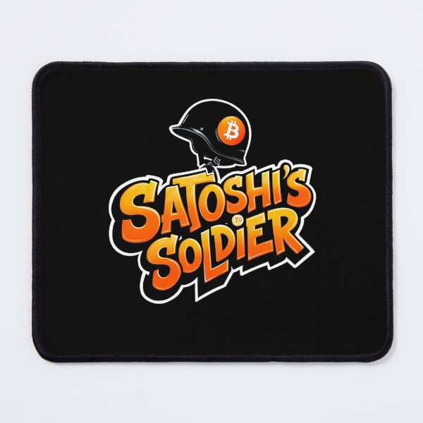Item preview, Bitcoin Satoshis Soldier Graffiti Artwork designed and sold by RadDeck.