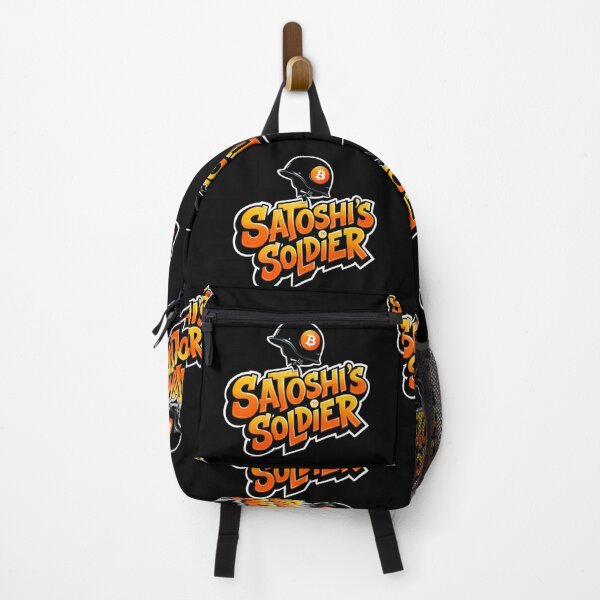 Item preview, Bitcoin Satoshis Soldier Graffiti Artwork designed and sold by RadDeck.