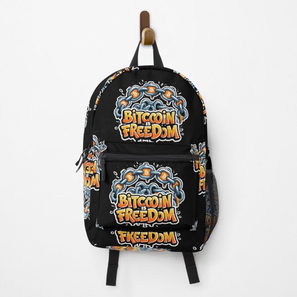 Item preview, Bitcoin Is Freedom Urban Artwork designed and sold by RadDeck.