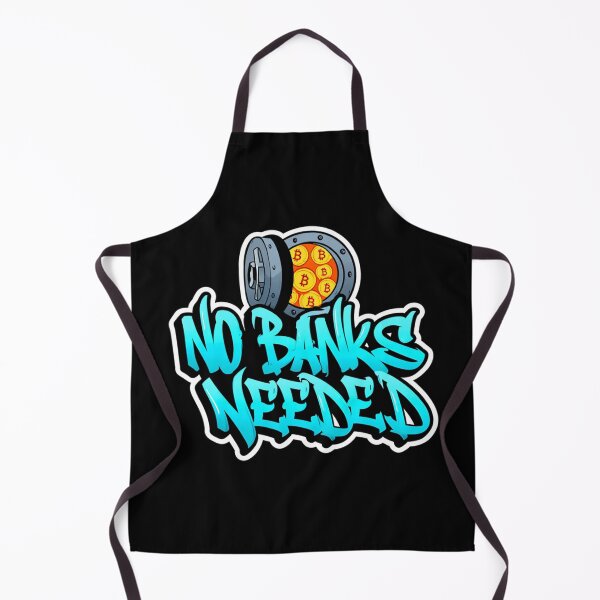 Item preview, Bitcoin No Banks Needed Streetwear Art designed and sold by RadDeck.