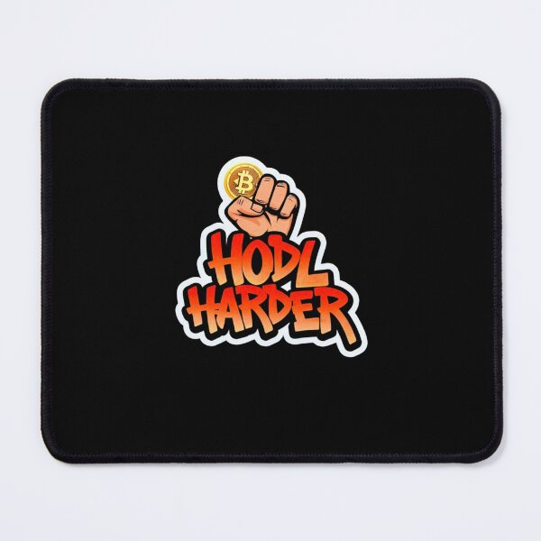 Item preview, Bitcoin Hodl Harder Graffiti Slogan designed and sold by RadDeck.