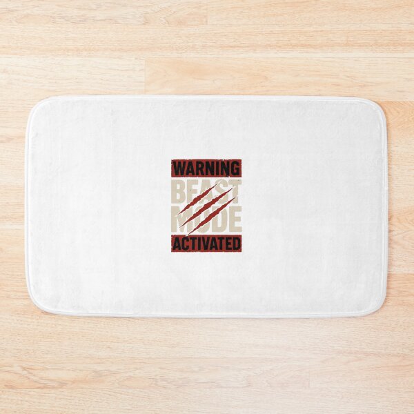 Item preview, Warning Beast Mode Activated designed and sold by UKArts16.