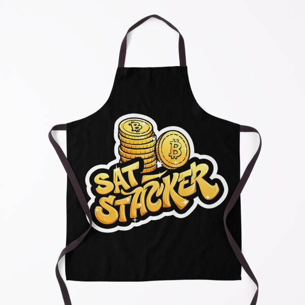 Item preview, Bitcoin Sat Stacker Graffiti Design designed and sold by RadDeck.