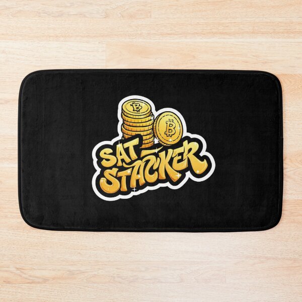 Item preview, Bitcoin Sat Stacker Graffiti Design designed and sold by RadDeck.