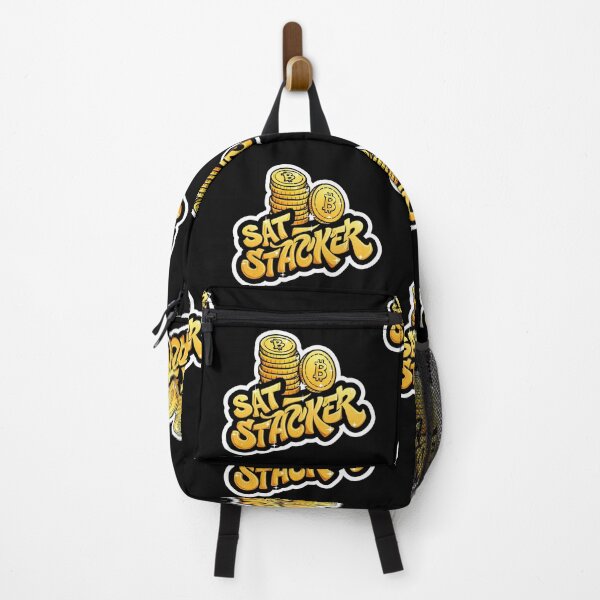 Item preview, Bitcoin Sat Stacker Graffiti Design designed and sold by RadDeck.