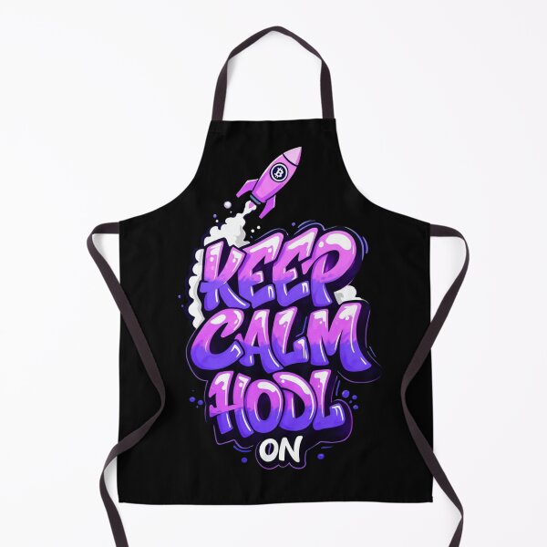 Item preview, Bitcoin Keep Calm Hodl On Streetwear Art designed and sold by RadDeck.