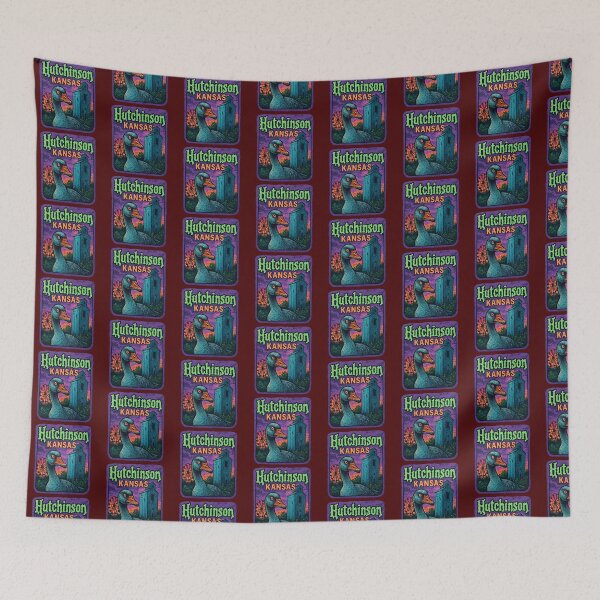 Item preview, Hutchinson Kansas  designed and sold by Broken Antler Designs .
