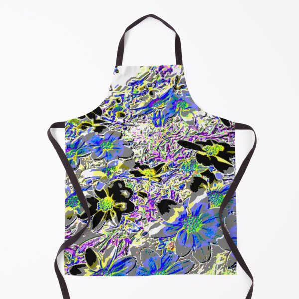 Item preview, flowerbed dark fun abstract floral art design designed and sold by SmashingDeals.