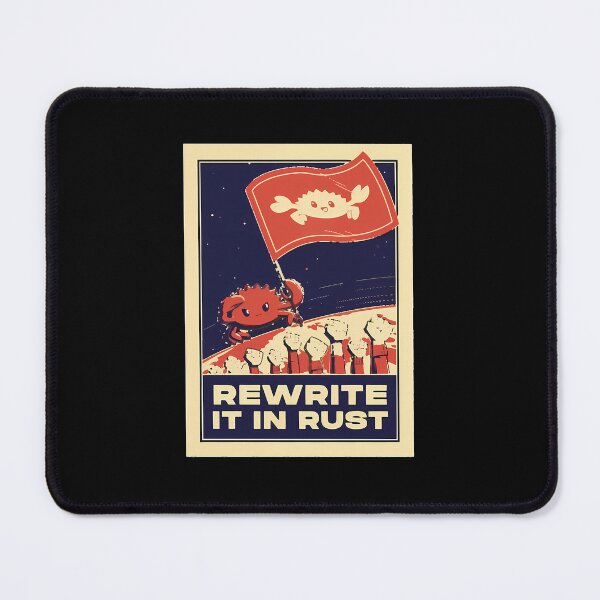 Item preview, Rewrite It In Rust   Rust Programming designed and sold by HeatherAnng.