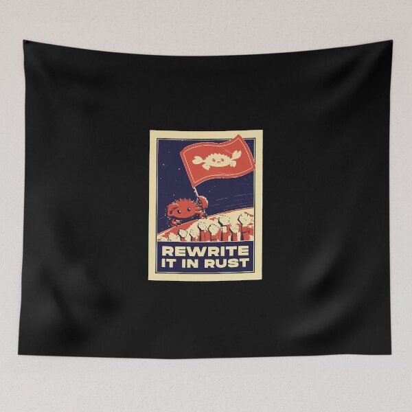 Item preview, Rewrite It In Rust   Rust Programming designed and sold by HeatherAnng.