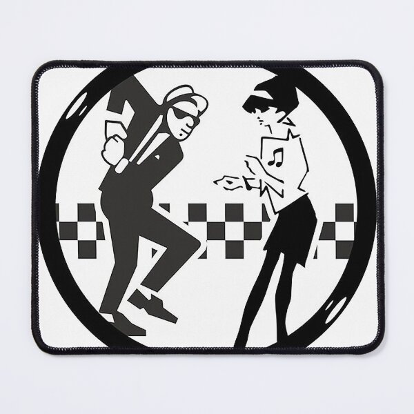 Item preview, Ska girl and guy - the beat, specials, ska music designed and sold by PIXEL POP DESIGNS - Beyond the Norm!.