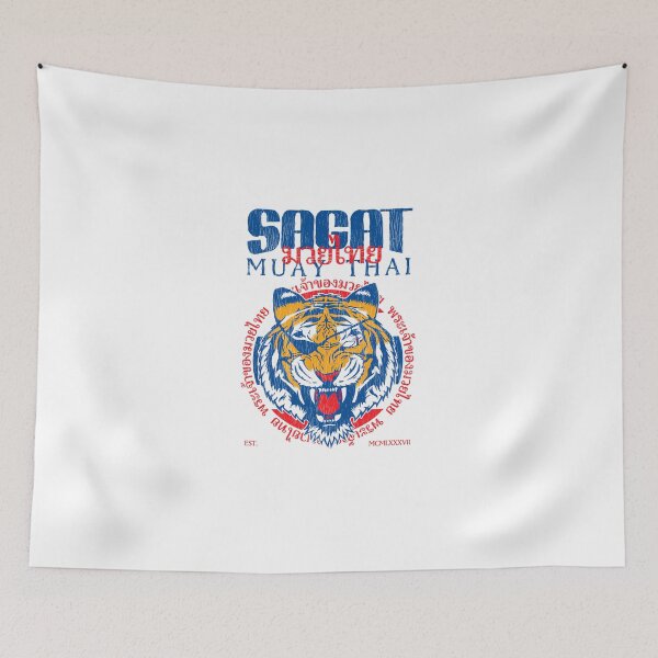 Item preview, Sagat God Of Muay Thai Gym Tiger designed and sold by HeatherAnng.