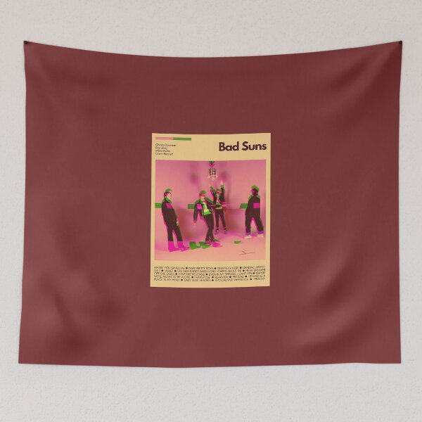 Item preview, Bad Suns Mid Century Modern Poster Print designed and sold by HardyWalter.