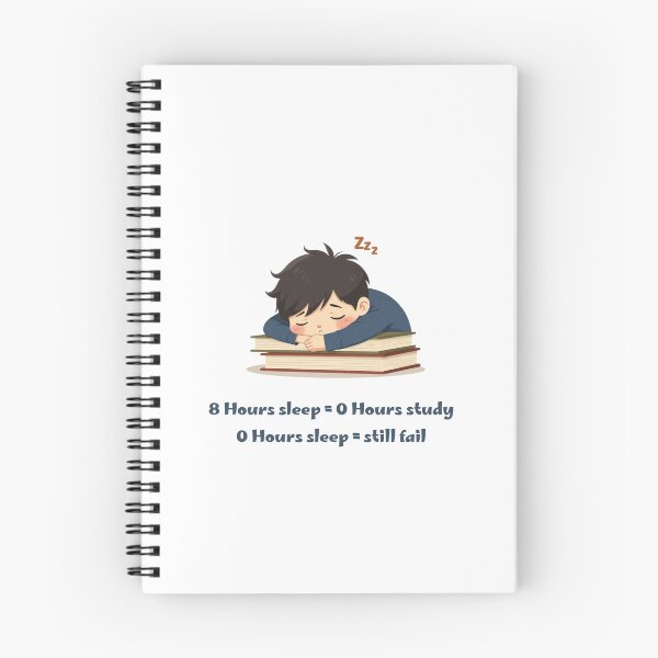 Item preview, Funny Student Sleep Study Meme – Exam Life Humor designed and sold by Hamadamedo.