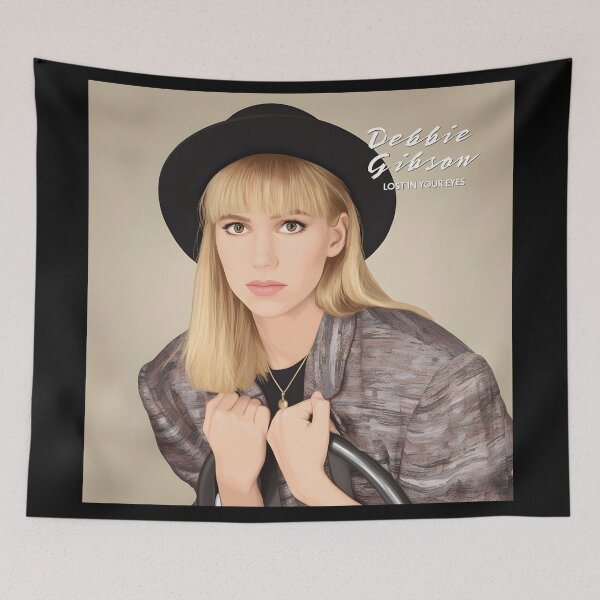 Item preview, Debbie Gibson – Retro Pop Icon Portrait Art designed and sold by MichaelLovell92.