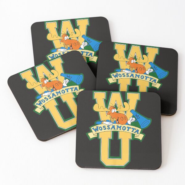 Item preview, Rocky And Bullwinkle Wossamotta U Logo designed and sold by NickKindel.