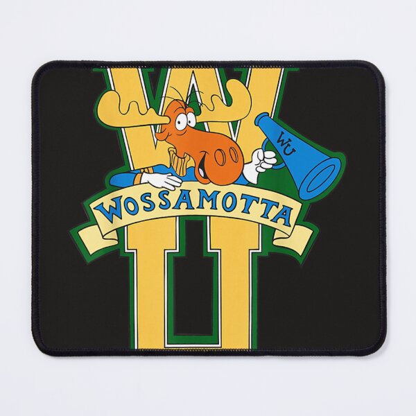 Item preview, Rocky And Bullwinkle Wossamotta U Logo designed and sold by NickKindel.