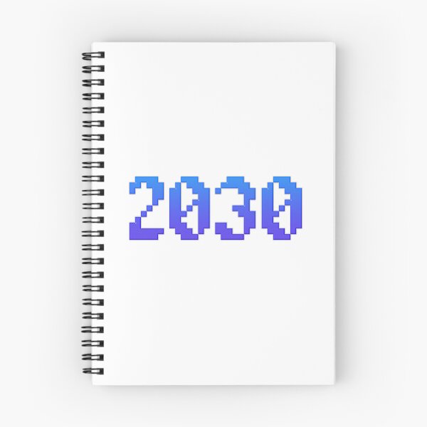 Item preview, 2030 in Blue 8-bit Pixel Quest designed and sold by Memes N Lore .