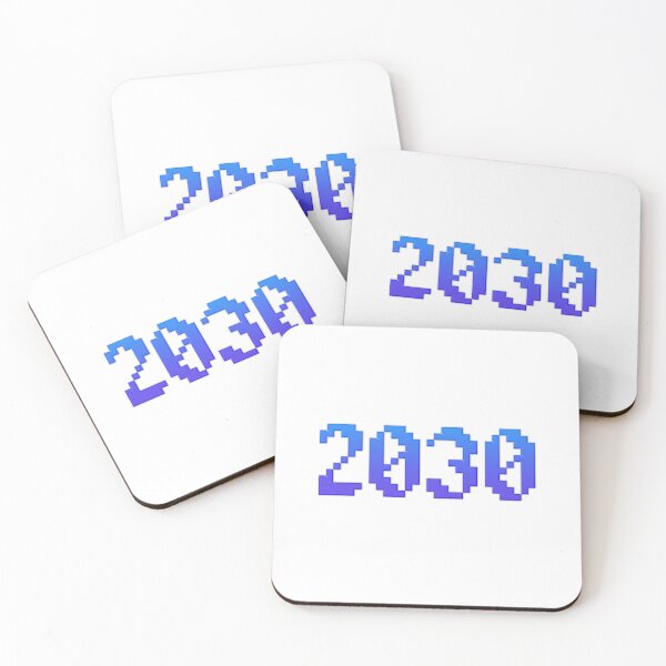 Item preview, 2030 in Blue 8-bit Pixel Quest designed and sold by Memes N Lore .