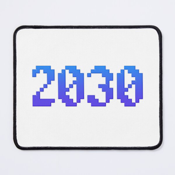Item preview, 2030 in Blue 8-bit Pixel Quest designed and sold by Memes N Lore .