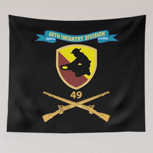 Item preview, Army - 49th Infantry Division w Br - DUI - Ribbon X 300 designed and sold by Military Insignia Products.