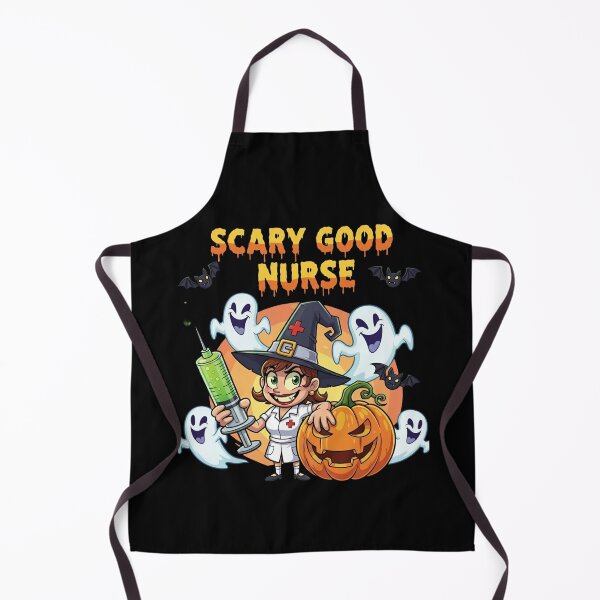 Item preview, Funny Halloween Nurse Shirt – Scary Good Nurse Spooky Costume Tee for Women Men designed and sold by 519xdesign.