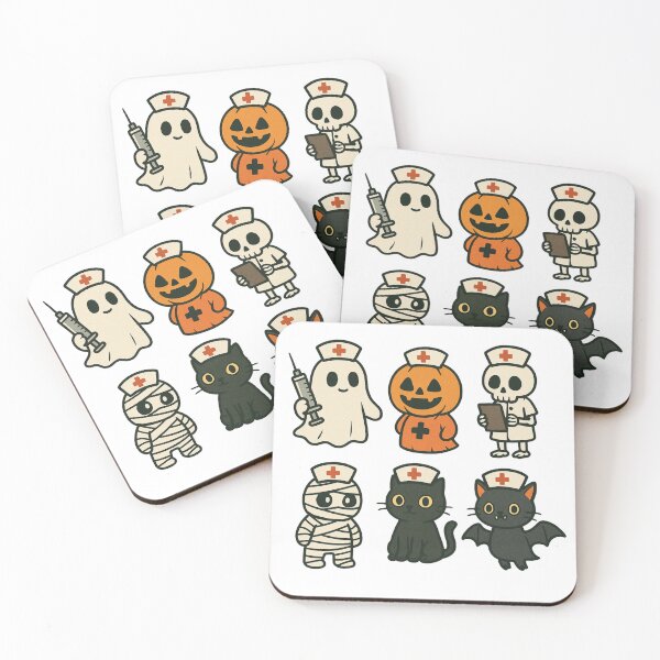 Item preview, Cute Halloween Nurse designed and sold by Little Care Studio.