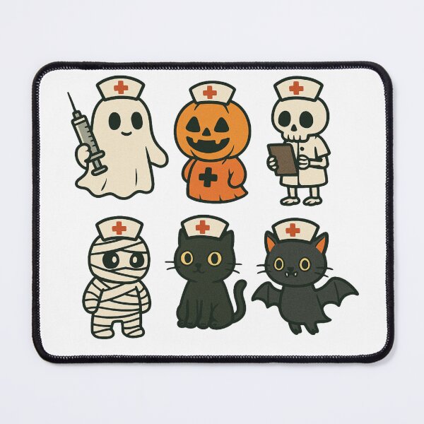 Item preview, Cute Halloween Nurse designed and sold by Little Care Studio.
