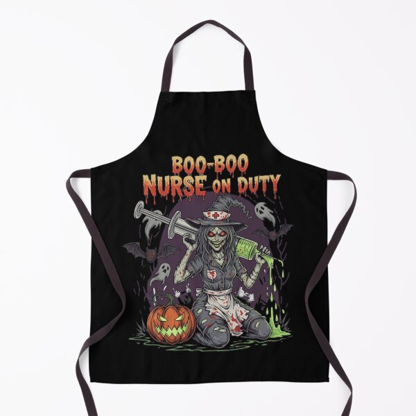 Item preview, Funny Halloween Nurse T-Shirt – Boo-Boo Nurse on Duty Costume Shirt for Women Men designed and sold by 519xdesign.