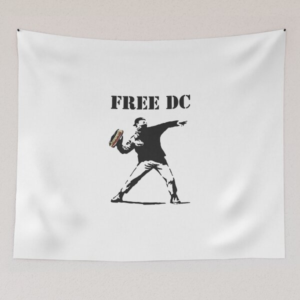 Item preview, Sandwich Guy - Banksy Inspired Dc Statehood Advocate designed and sold by HermineSonntag.