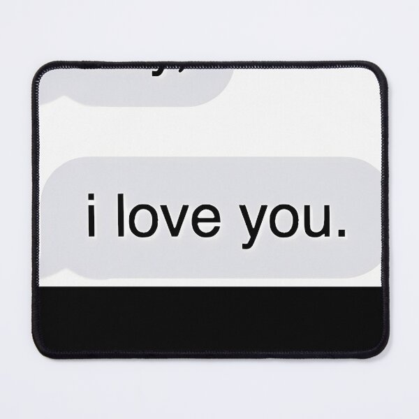 Item preview, Hey I Love You Texts designed and sold by IlaRomaguera.