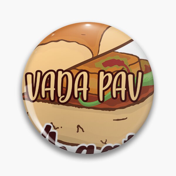 Item preview, Badi-Badi-Baatein-Vada-Pav-Khate-Hindi-Quote-Meme-India designed and sold by KarlOttoFische.
