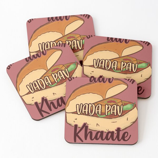 Item preview, Badi-Badi-Baatein-Vada-Pav-Khate-Hindi-Quote-Meme-India designed and sold by KarlOttoFische.