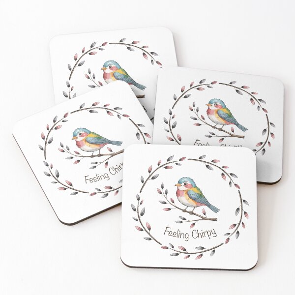 Item preview, Feeling Chirpy. Bird Lover. Version 1 designed and sold by ArthousePromos.