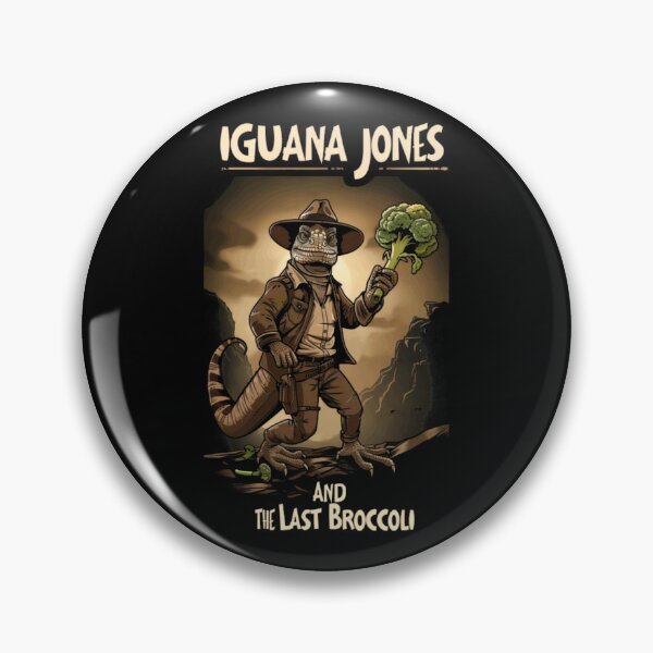 Item preview, Iguana Jones And The Last Broccoli Indy Funny For Movie Lovers, Gift For Men, For WomenT-Sh designed and sold by Eagerset.
