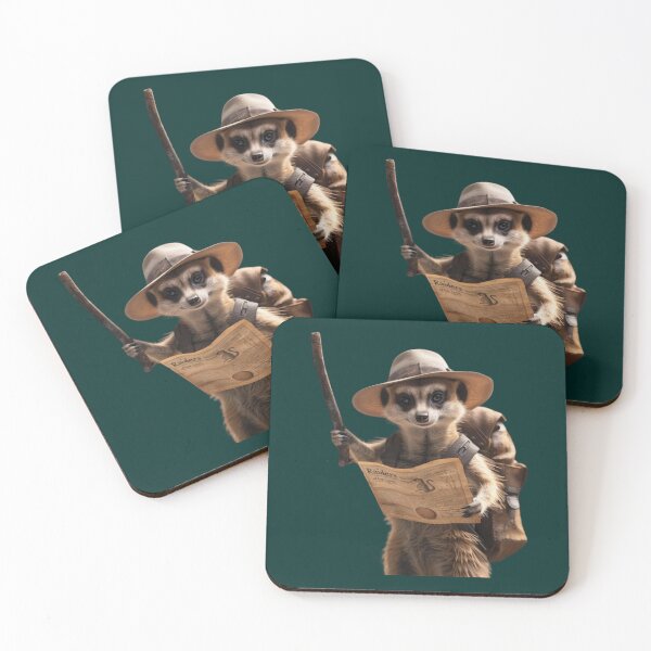 Item preview, Indiana Jones Meerkat designed and sold by Eagerset.