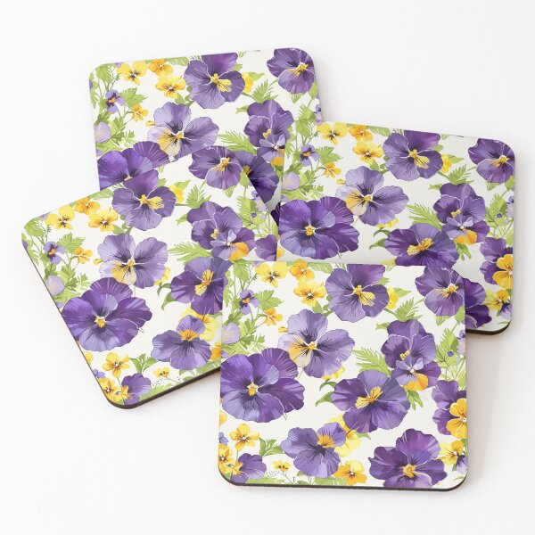 Item preview, Pansies Painting designed and sold by CoolPixels.