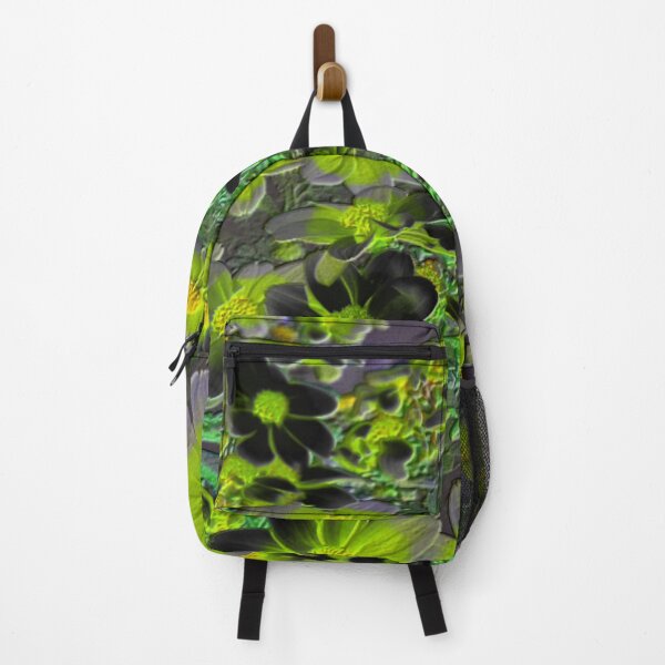 Item preview, flowerbed dark fluorescence floral abstract design designed and sold by SmashingDeals.