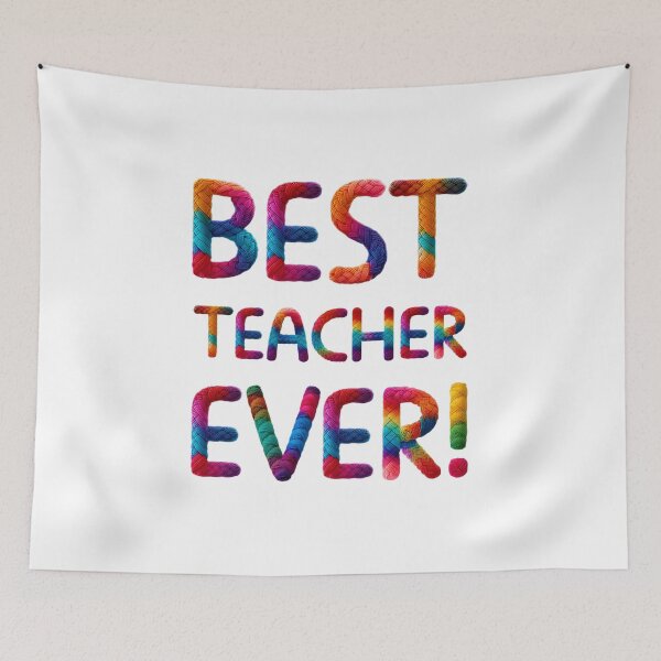 Item preview, Best Teacher Ever  designed and sold by EatArtWalk.
