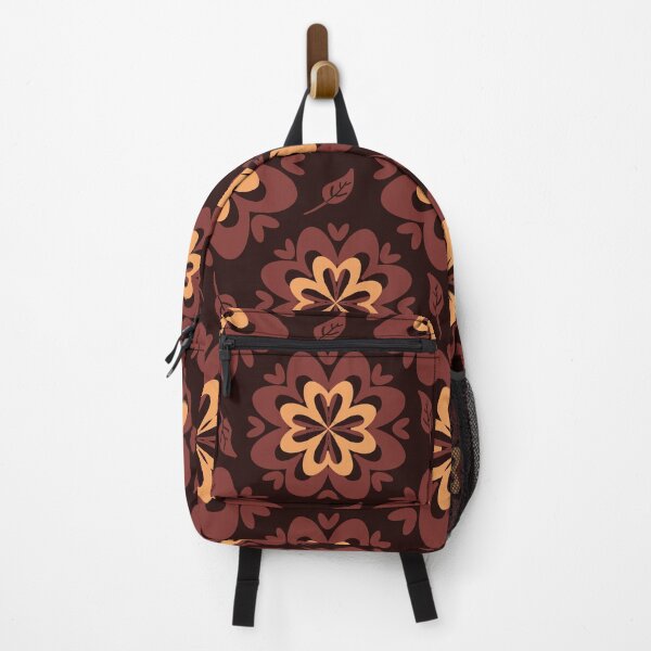 Item preview, Flower And Leaves – Warm Earth Tone Floral Pattern designed and sold by Preeyanc.