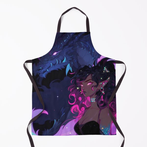 Item preview, Neon Fae with Midnight Dragon designed and sold by bubblegoth.