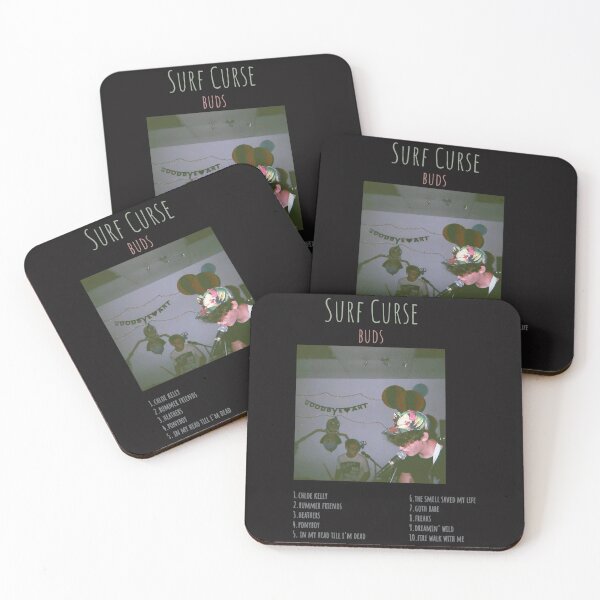 Item preview, Surf Curse Buds Album Tracklist Logo designed and sold by LundyJered8.
